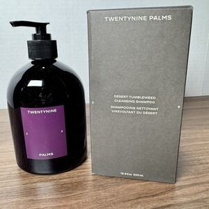 Twentynine Palms Shampoo Desert Tumbleweed Cleansing 16.9 fl oz Pump Sage Rosema